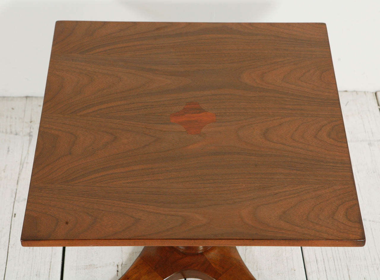 Mid-Century Modern Mid-Century Splayed Square Side Table
