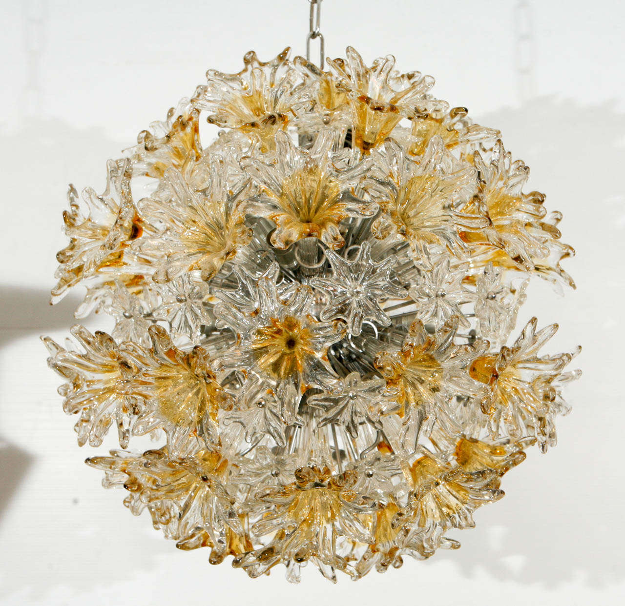 Authentic Venini Esprit Chandelier In Excellent Condition In Los Angeles, CA