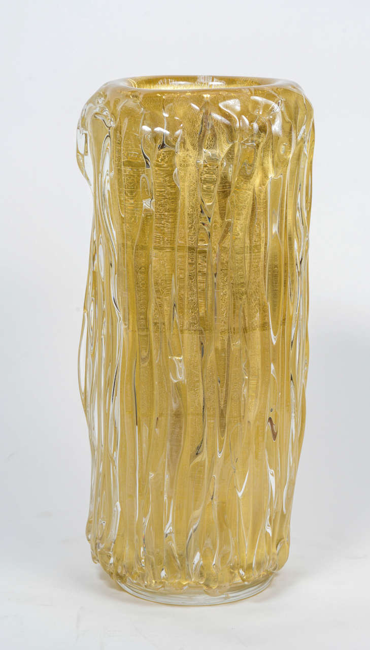 Italian Amazing Set of Four Vases Made by Fabiano Amadi