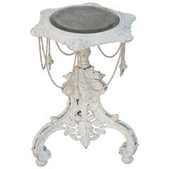 Wrought Iron Pedestal or Stand 9