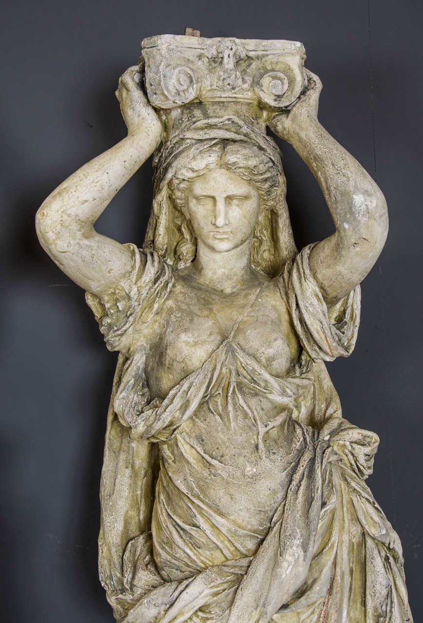 Set of Four Late 19th Century Caryatids In Excellent Condition In London, GB