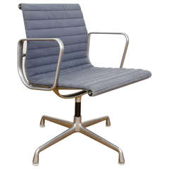 Vintage Eames Aluminium Group Management Chairs
