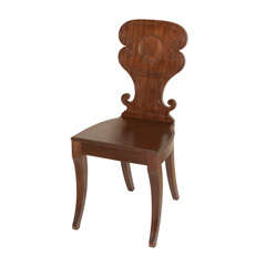 English Regency Hall Chair
