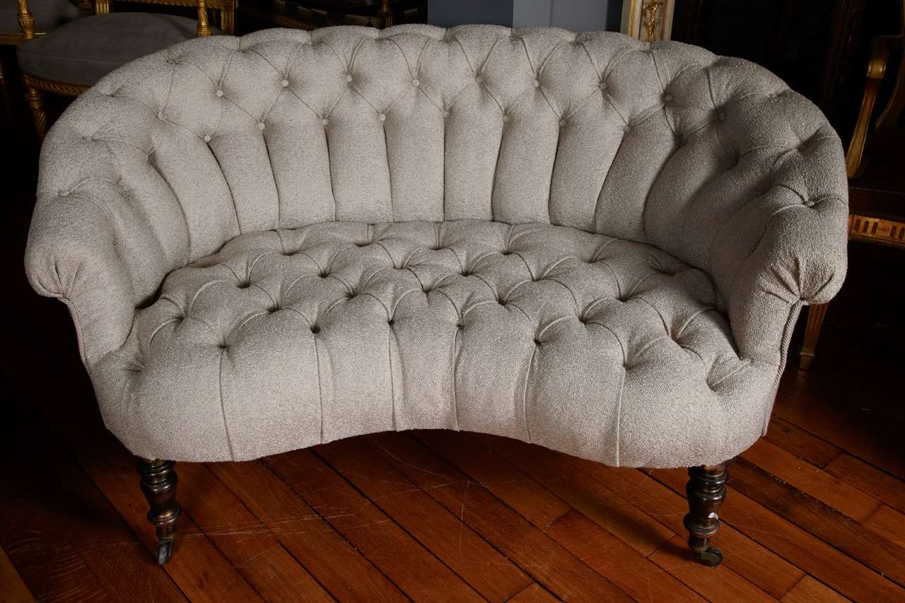 French Pair of Napoleon III sofas