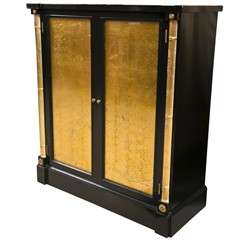 French Ebonized Cabinet by Jansen