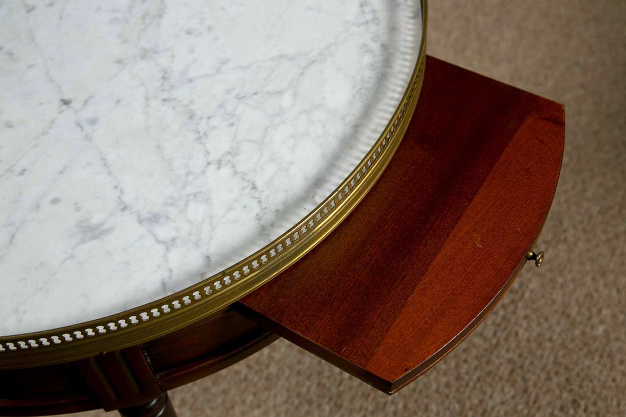 Pair of French Louis XVI Style End Tables