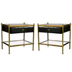 Pair of Mid-Century Style Low Tables