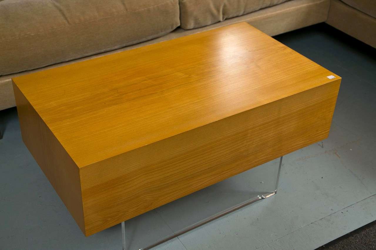 American Mid-Century Vladmimir Kagan Sectional Sofa & Coffee Table Set