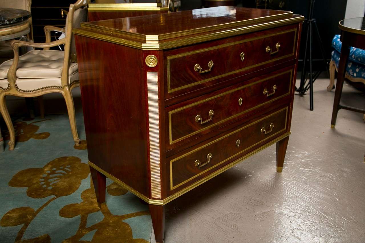 Early 19th Century Russian Neoclassical Commodes 3