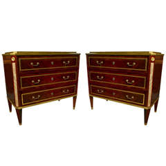 Early 19th Century Russian Neoclassical Commodes