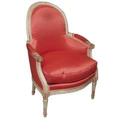 Louis XVI Style Painted Bergere