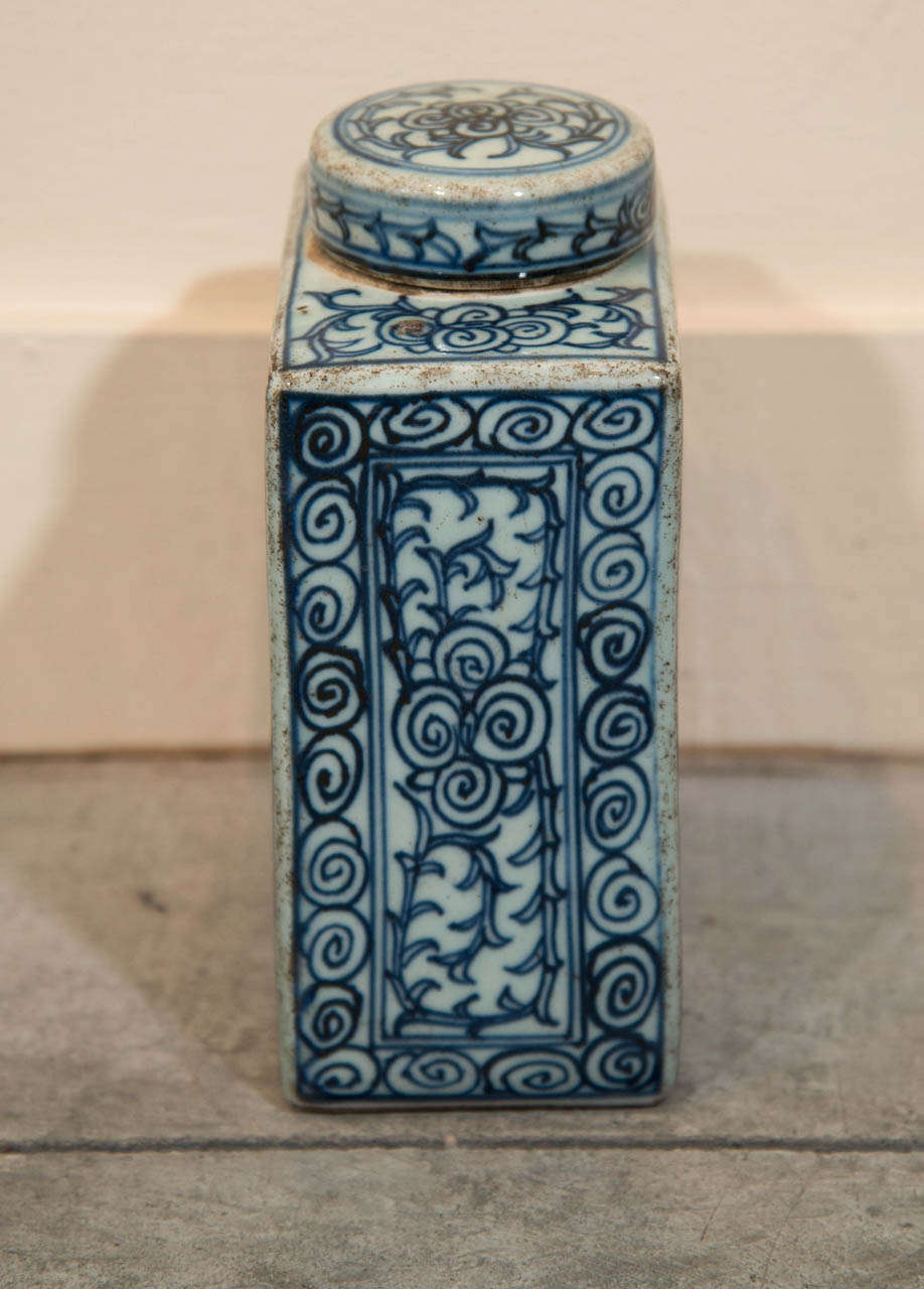 Antique Porcelain Tea Jar at 1stDibs antique porcelain tea caddy