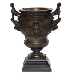 19th Century French Grand Tour Bronze Urn 5