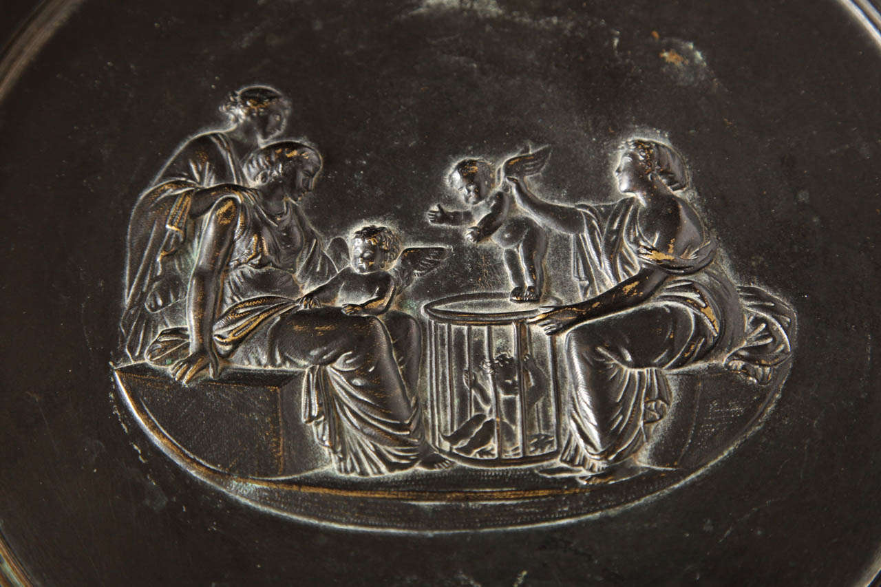 19th Century Italian Bronze Atlas Tatza In Good Condition For Sale In New York, NY