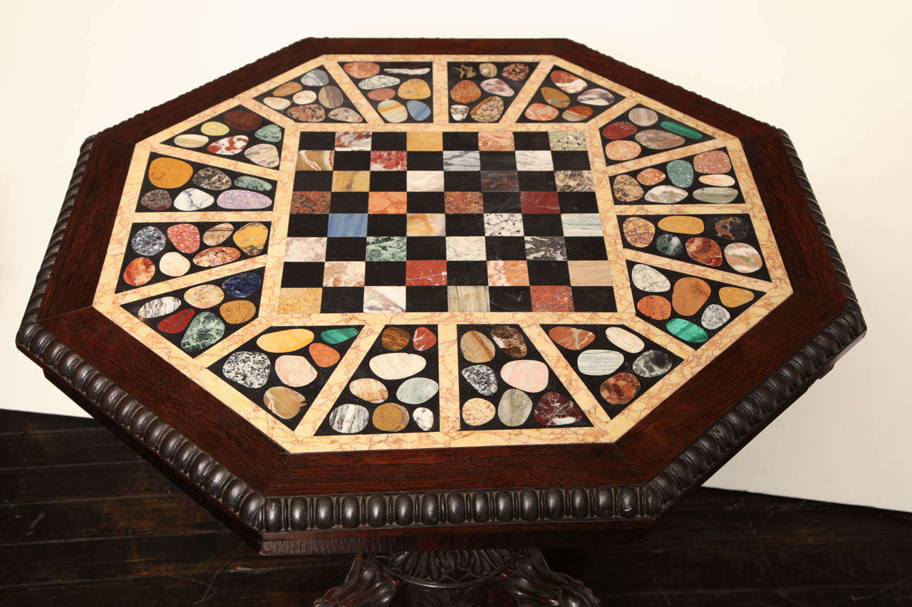 marble game table
