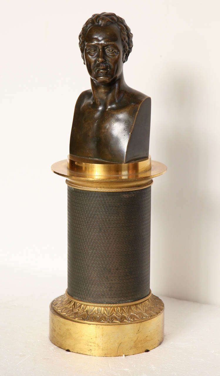 19th Century Bronze Bust of Alexander I