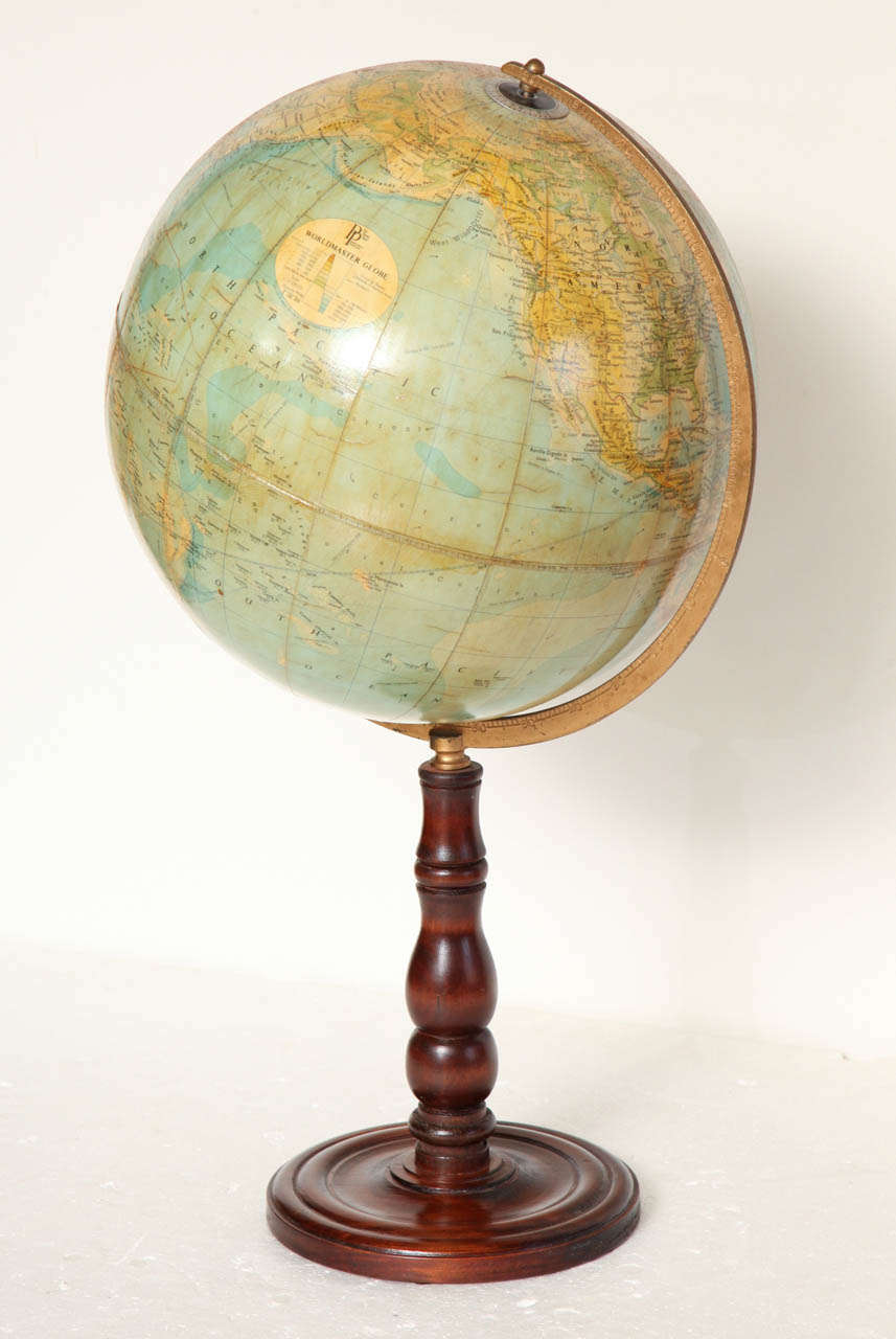 Early 20th Century Globe by George Philip & Son, London