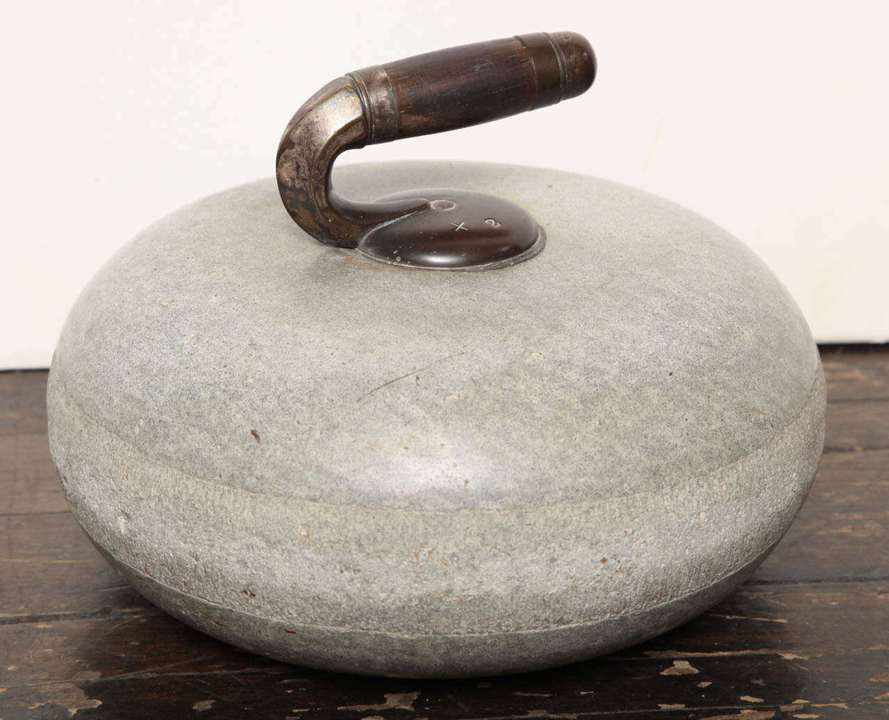 Late 19th Century Curling Stone In Excellent Condition In New York, NY