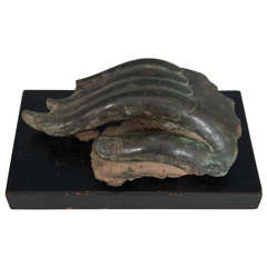 A Song Dynasty Archaeological Fragment of a Bronze Buddha's Hand