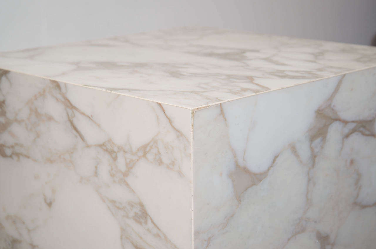 solid marble table