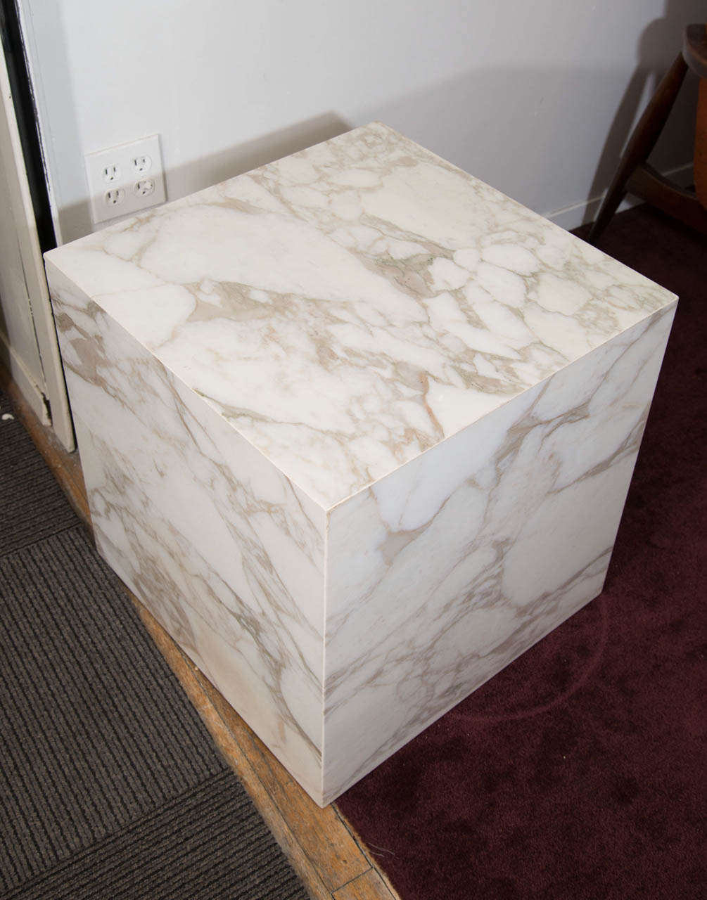 solid marble end tables