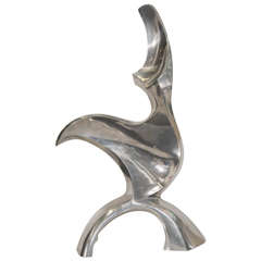 A Mid Century Abstract Sculpture by Chris Petersen 6