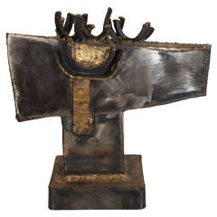 A Mid Century Brutalist Paul Evans Style Sculpture 8