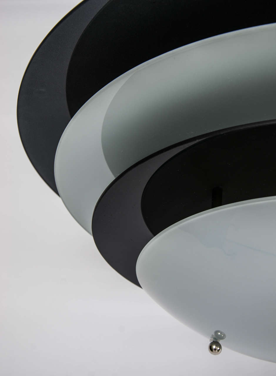 Italian Gino Sarfatti for Arteluce Ceiling Light For Sale