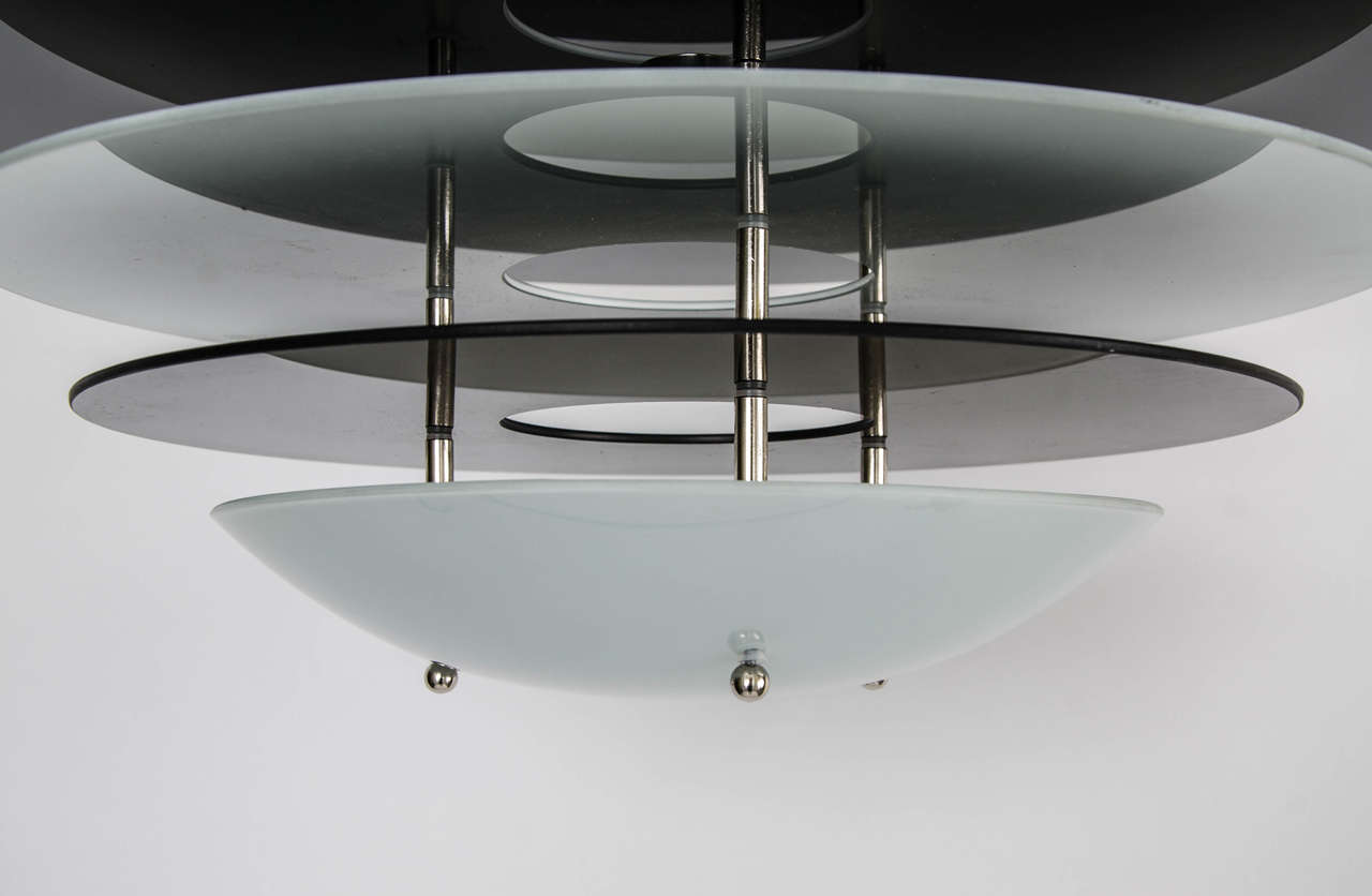 20th Century Gino Sarfatti for Arteluce Ceiling Light For Sale