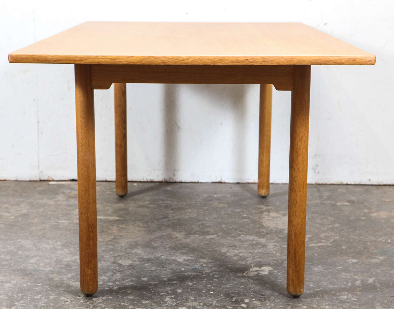 Scandinavian Midcentury Oak Dining or Work Table 2