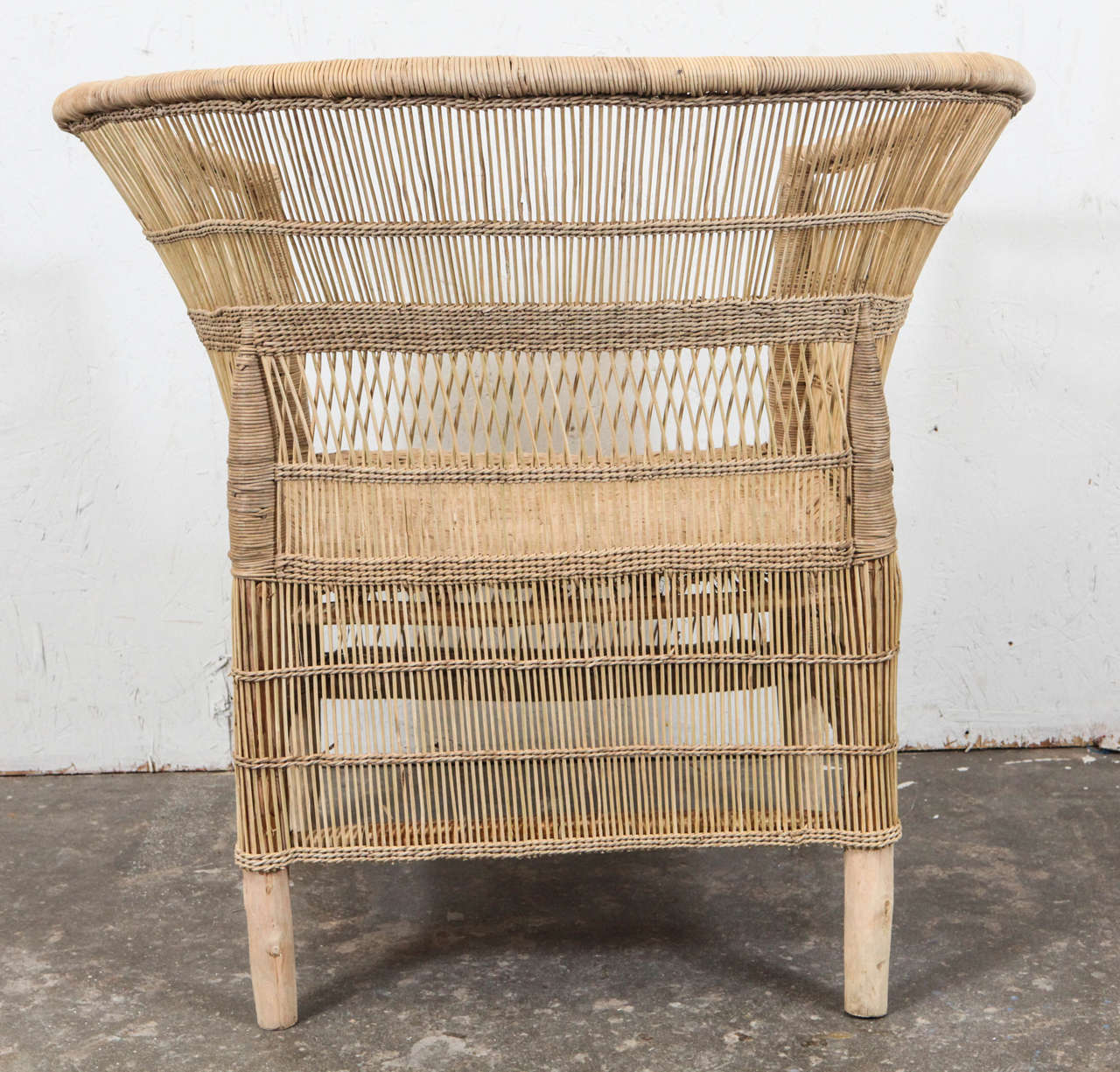 Contemporary South African Wicker Armchair