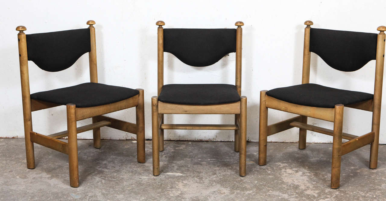 20th Century Set of Eight Borge Mogensen Dining Chairs