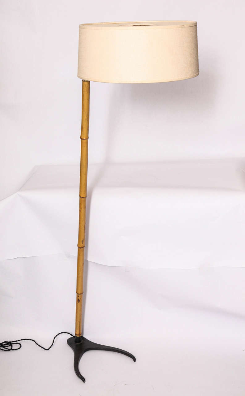 Mid-20th Century 1950s Articulated Floor Lamp by J.T. Kalmar