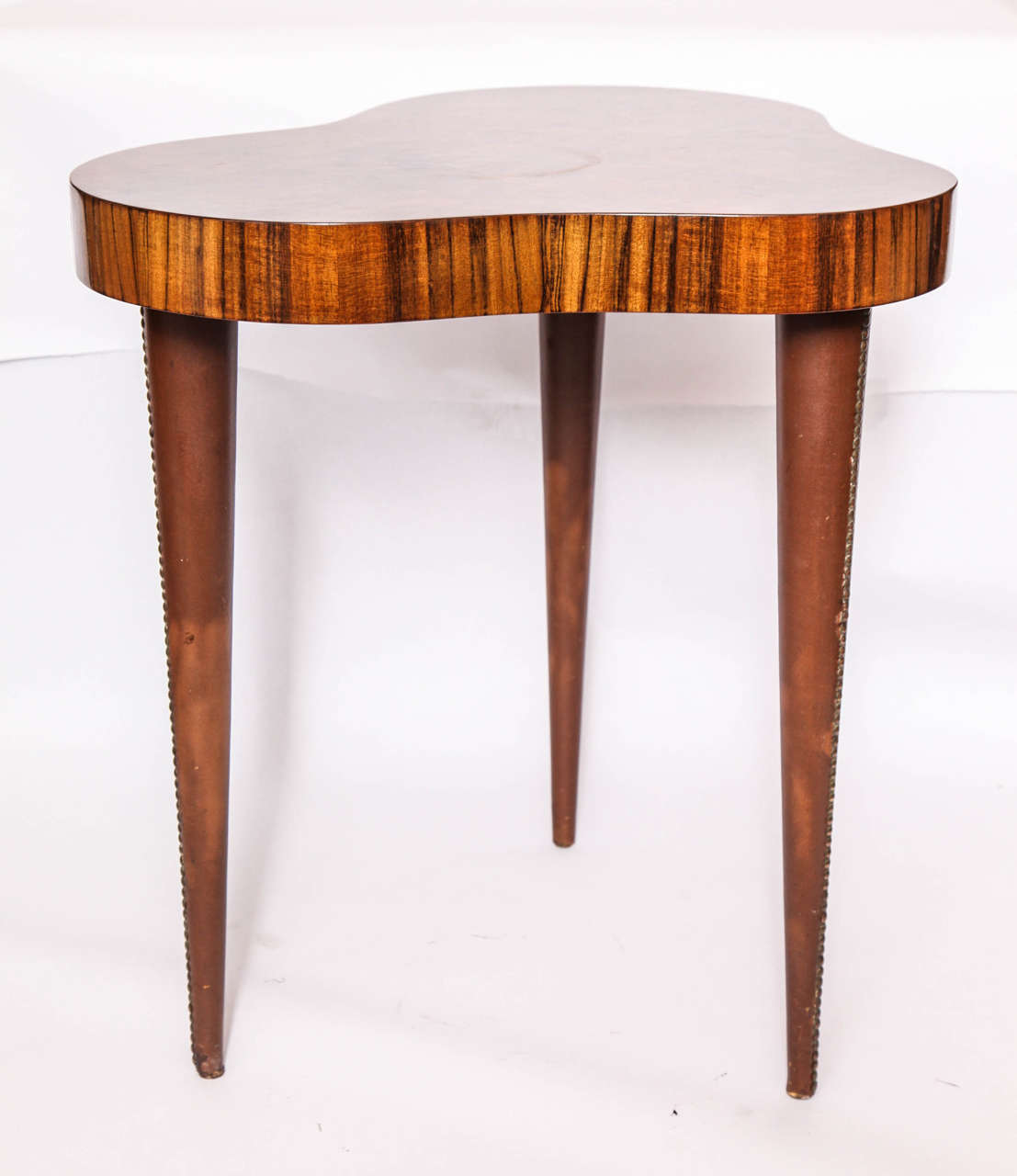 Pair of 1940s Art Moderne Amorphic Tables by Gilbert Rohde 2