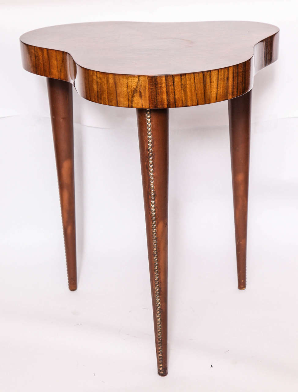 Pair of 1940s Art Moderne Amorphic Tables by Gilbert Rohde 3