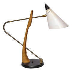 Rare 1950s Articulated Table Lamp 5