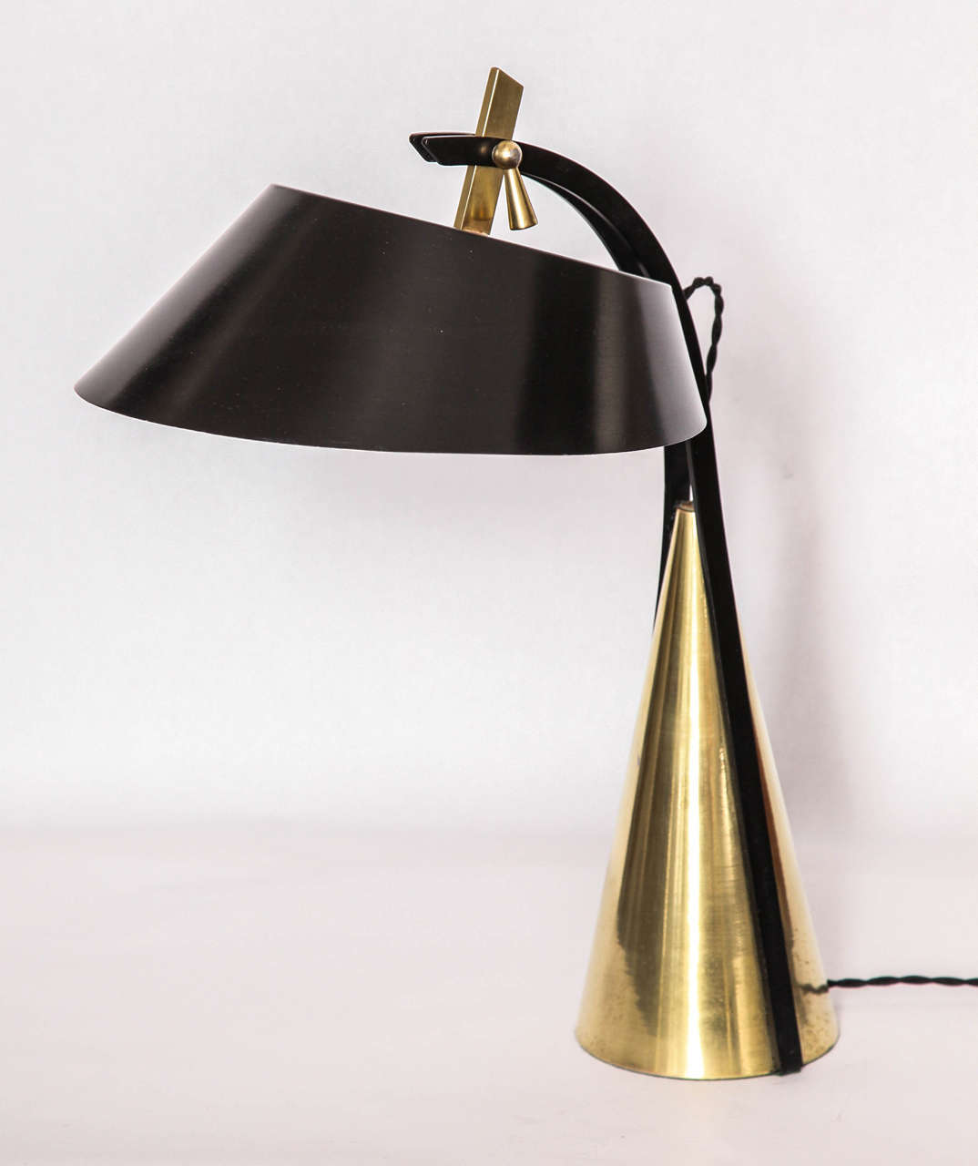 Mid-20th Century  Table Lamp Articulated Mid Century Modern 1950's