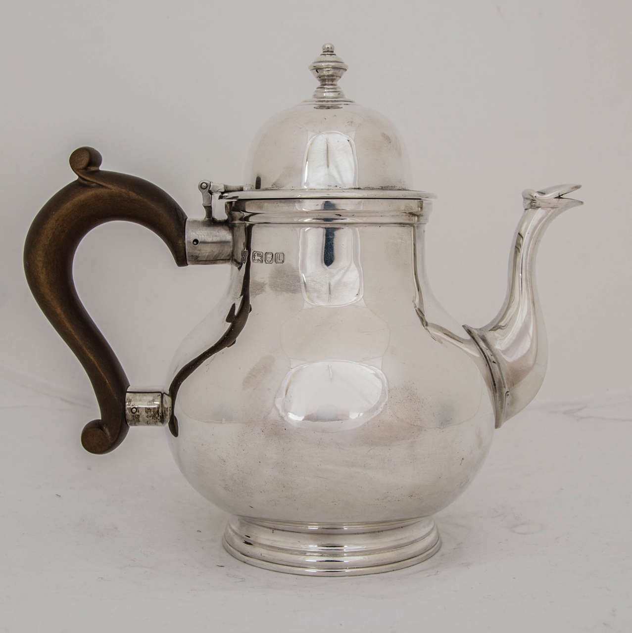 English Sterling Silver Teapot 1