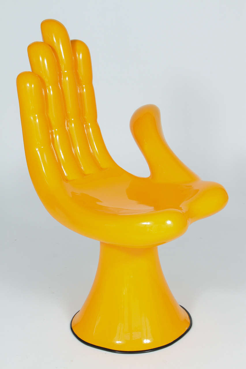 20th Century Pedro Friedeberg Surrealist Iconic Hand Chair