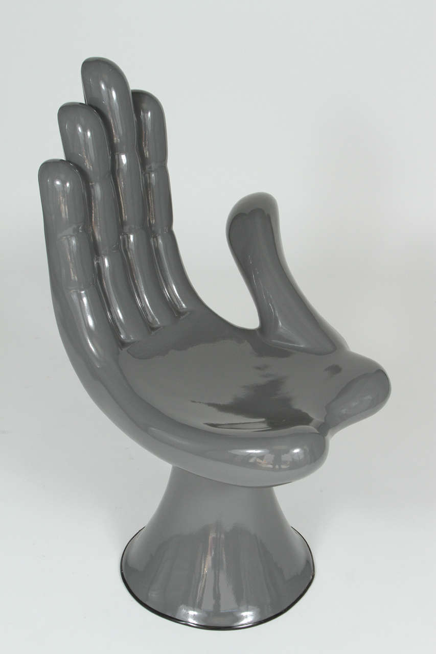 Pedro Friedeberg   Surrealist Iconic Hand Chair (Silla-Mano) Signed