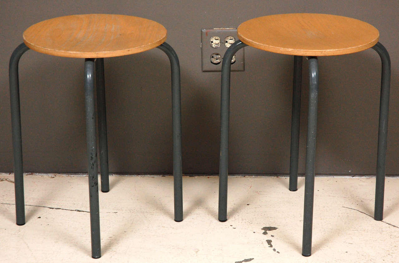 Vintage Dutch Stacking Stools