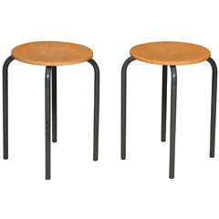Vintage Dutch Stacking Stools
