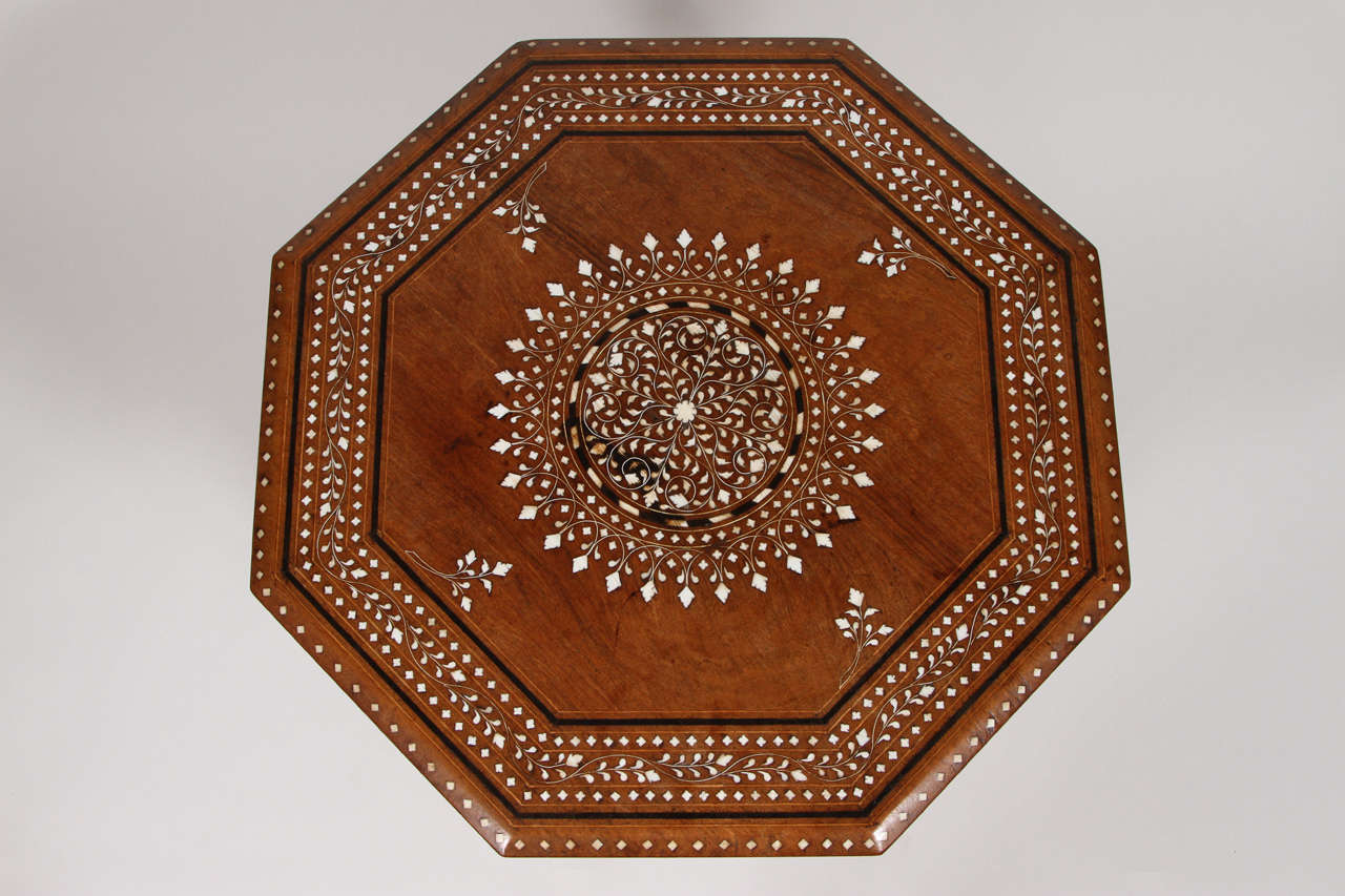 Octagonal Anglo Indian Side Tea Table 2