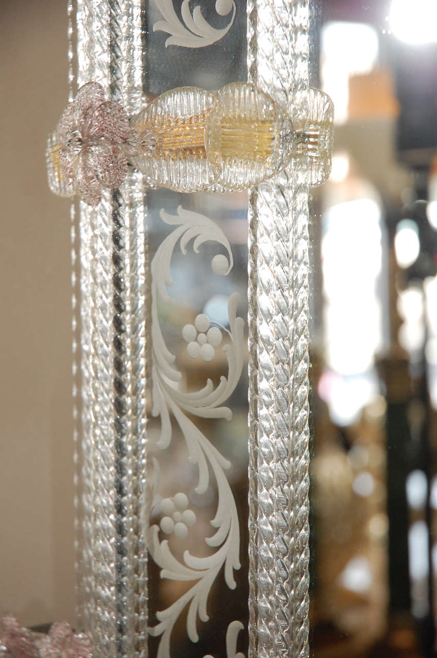 Delicate Venetian Mirror at 1stDibs