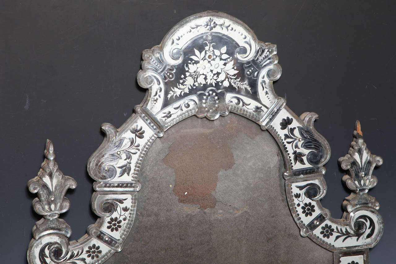 Exceptionally Fine Pair of Oversized Early Venetian Mirrors In Good Condition In New York, NY