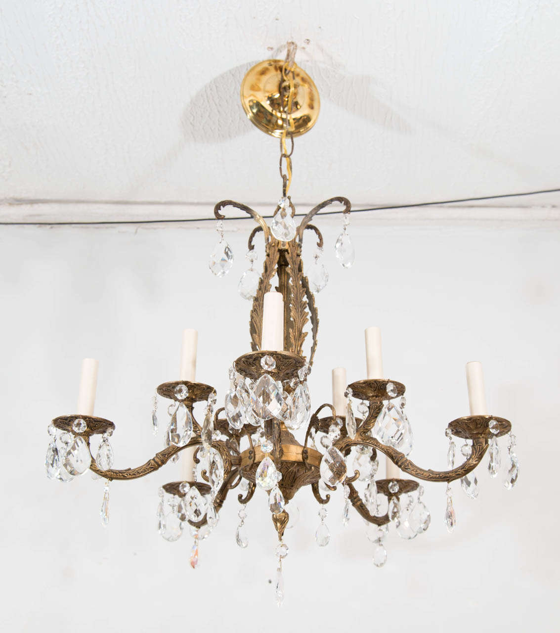A Louis XV Style Bronze Chandelier