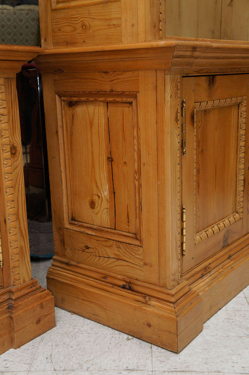 A Pair of Georgian Style Pine Book Cases 4