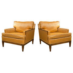 Pair of Art Deco Style Club Chairs
