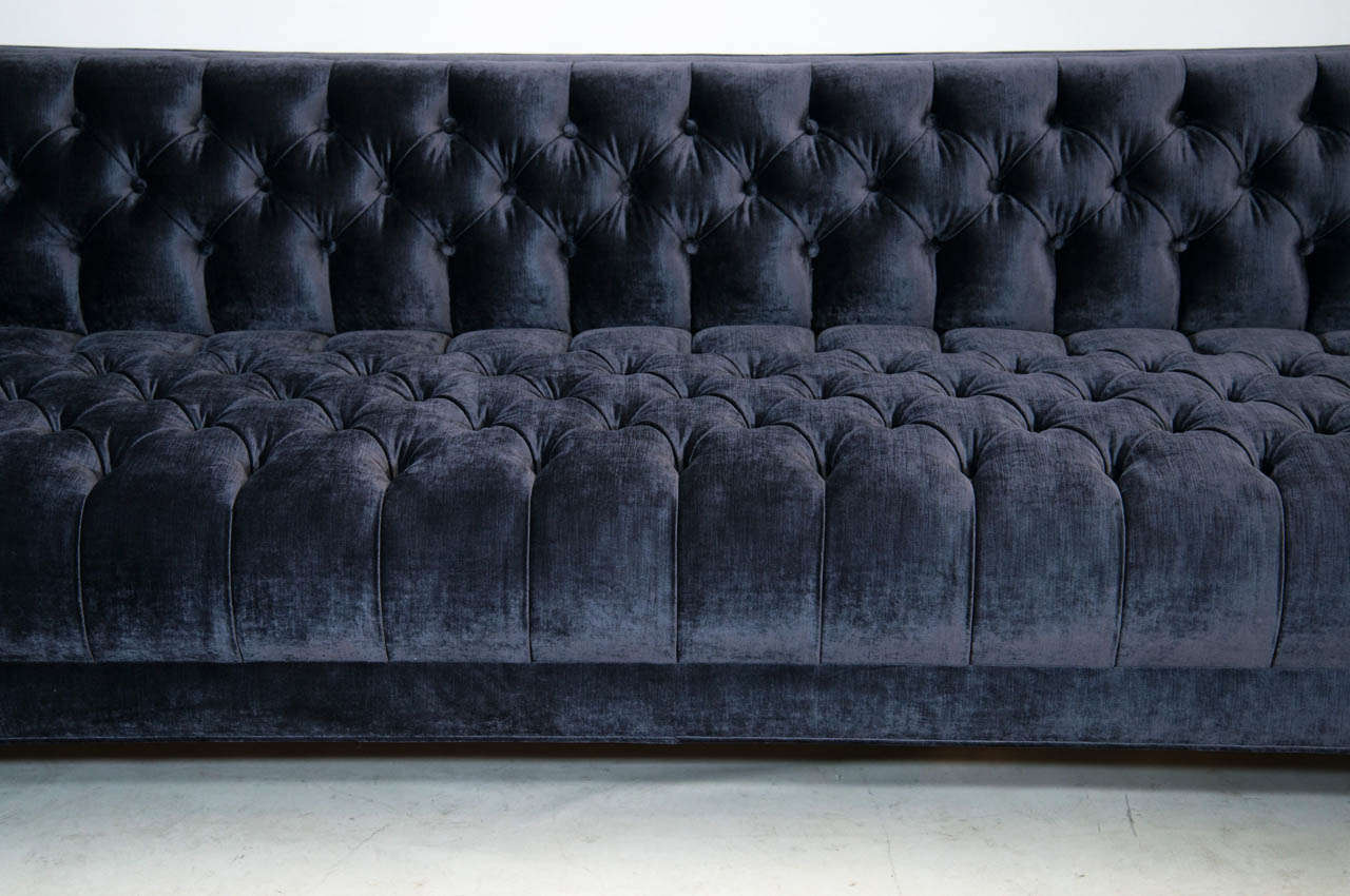 velvet sofa modern