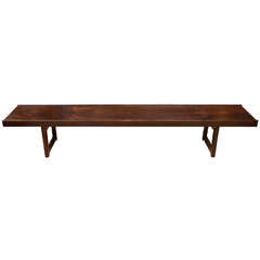 Danish Rosewood Bench